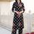 Women Floral Printed Regular Pure Cotton Kurta with Trousers