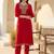 Women Ethnic Motifs Embroidered Regular Thread Work Kurta with Trousers