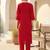 Women Ethnic Motifs Embroidered Regular Thread Work Kurta with Trousers