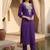 Women Ethnic Motifs Embroidered Regular Thread Work Kurta with Trousers