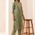 Women Ethnic Motifs Embroidered Regular Thread Work Kurta with Trousers