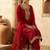 Women Ethnic Motifs Embroidered Regular Kurta with Trousers & With Dupatta