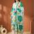 Women Floral Printed Regular Pure Cotton Kurta with Trousers & With Dupatta