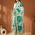 Women Floral Printed Regular Pure Cotton Kurta with Trousers & With Dupatta