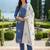 Women Floral Embroidered Regular Thread Work Kurta with Trousers & With Dupatta
