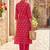 Women Ethnic Motifs Printed Regular Thread Work Pure Cotton Kurta with Trousers