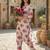 Women Floral Printed Regular Pure Cotton Kurta with Trousers