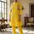 Women Floral Embroidered Regular Thread Work Kurta with Trousers