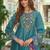 Women Floral Embroidered Regular Thread Work Liva Kurta with Trousers & With Dupatta