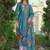 Women Floral Embroidered Regular Thread Work Liva Kurta with Trousers & With Dupatta