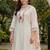 Women Floral Embroidered Regular Thread Work Kurta with Trousers & With Dupatta