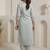 Women Floral Embroidered Regular Thread Work Kurta with Trousers & With Dupatta