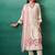 Women Floral Embroidered Regular Thread Work Kurta with Trousers & With Dupatta