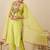 Women Ethnic Motifs Embroidered Regular Thread Work Liva Kurta with Trousers & With Dupatta