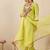 Women Ethnic Motifs Embroidered Regular Thread Work Liva Kurta with Trousers & With Dupatta