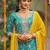 Women Ethnic Motifs Embroidered Regular Thread Work Kurta with Patiala & With Dupatta