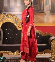 Women Ethnic Motifs Regular Kurta with Trousers & With Dupatta