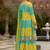 Women Printed Tiered Thread Work Kurta with Sharara & With Dupatta