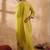 Women Ethnic Motifs Embroidered Regular Thread Work Liva Kurta with Trousers & With Dupatta