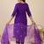 Women Ethnic Motifs Embroidered Regular Kurta with Trousers & With Dupatta