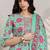 Women Floral Printed Regular Mirror Work Kurta with Trousers & With Dupatta