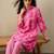 Women Floral Printed Regular Pure Cotton Kurta with Trousers