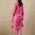 Women Floral Printed Regular Pure Cotton Kurta with Trousers