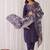 Women Floral Embroidered Regular Thread Work Kurta with Trousers & With Dupatta