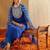 Women Ethnic Motifs Embroidered Thread Work Kurta with Trousers & With Dupatta