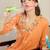 Women Ethnic Motifs Embroidered Panelled Thread Work Pure Cotton Kurta with Trousers
