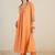 Women Ethnic Motifs Embroidered Panelled Thread Work Pure Cotton Kurta with Trousers