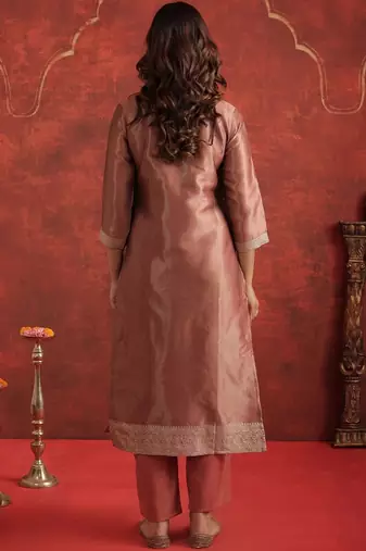 Women Regular Kurta with Trousers & With Dupatta