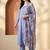 Women Yoke Design Regular Thread Work Kurta with Trousers & With Dupatta