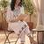 Women Floral Embroidered Regular Thread Work Pure Cotton Kurta with Trousers & With Dupatta