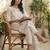 Women Floral Embroidered Regular Thread Work Kurta with Trousers & With Dupatta