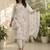 Women Floral Embroidered Regular Thread Work Kurta with Trousers & With Dupatta