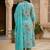 Floral Printed Beads and Stones Pure Cotton Kurta with Trousers & With Dupatta