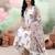 Women Floral Printed Regular Pure Cotton Kurta with Trousers & With Dupatta