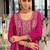Women Ethnic Motifs Embroidered Regular Thread Work Kurta with Palazzos & With Dupatta