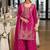 Women Ethnic Motifs Embroidered Regular Thread Work Kurta with Palazzos & With Dupatta