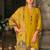 Women Ethnic Motifs Printed Regular Thread Work Kurta with Trousers & With Dupatta