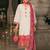 Women Ethnic Motifs Regular Thread Work Kurta with Trousers & With Dupatta