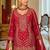 Women Ethnic Motifs Embroidered Regular Kurta with Palazzos & With Dupatta