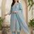 Women Floral Embroidered Regular Thread Work Kurta with Trousers & With Dupatta