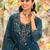 Women Ethnic Motifs Embroidered Thread Work Kurta with Trousers & With Dupatta