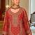 Women Ethnic Motifs Embroidered Regular Kurta with Palazzos & With Dupatta