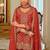 Women Ethnic Motifs Embroidered Regular Kurta with Palazzos & With Dupatta