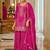 Women Ethnic Motifs Embroidered Regular Thread Work Kurta with Palazzos & With Dupatta