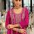 Women Ethnic Motifs Embroidered Regular Thread Work Kurta with Palazzos & With Dupatta
