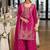 Women Ethnic Motifs Embroidered Regular Thread Work Kurta with Palazzos & With Dupatta